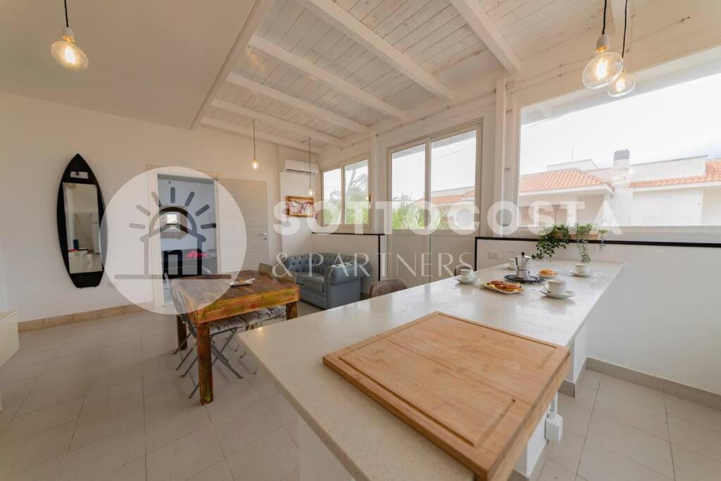 Surf Flat Apartment San Foca Exterior photo